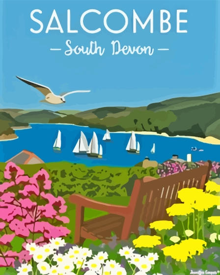 Salcombe Town Poster Paint By Numbers.png