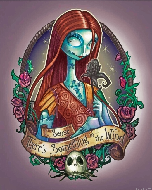 Sally Nightmare Before Christmas Paint By Number.png
