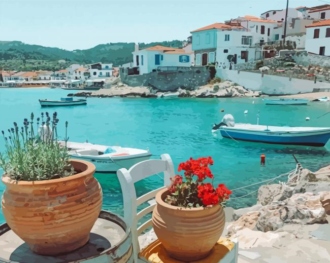 Samos Seascape Paint By Numbers.png