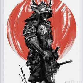 Samurai Art Paint By Numbers.png