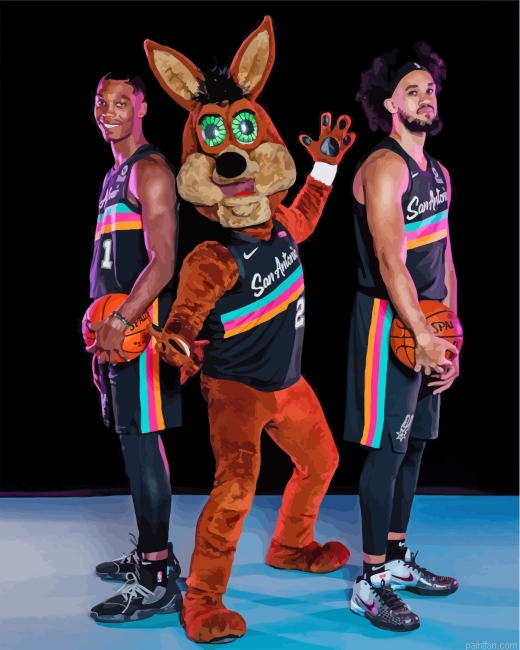 San Antonio Spurs Fiesta Jersey Paint By Number.png