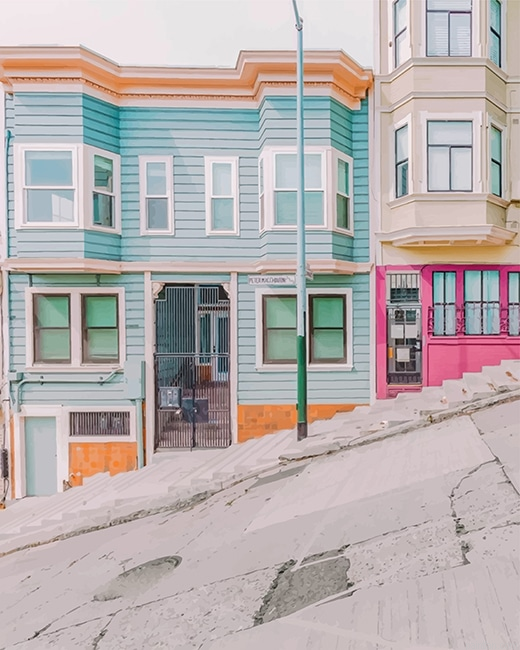San Francisco Steep Streets New Paint By Numbers.png