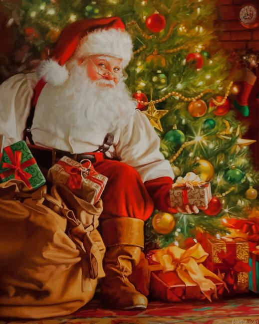 Santa Christmas New Paint By Number.png