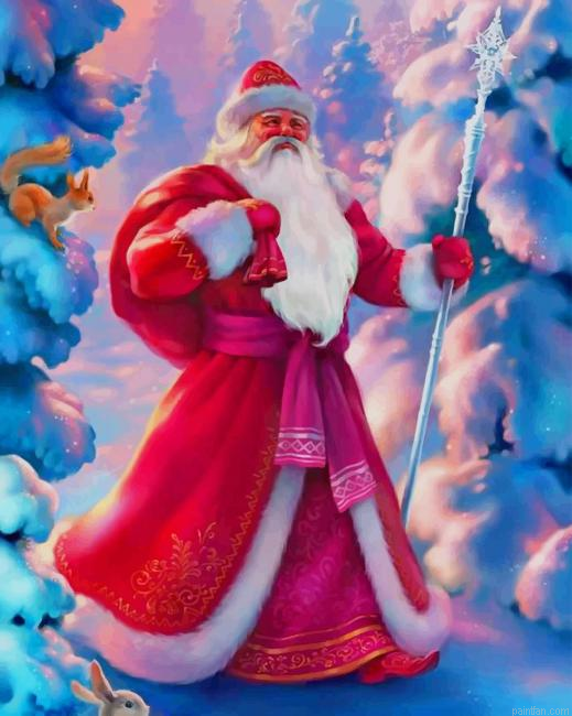 Santa Claus Christmas New Paint By Numbers.png