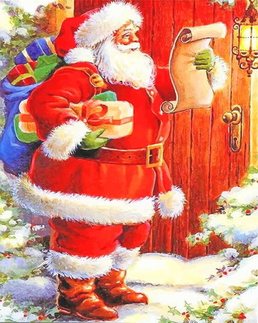 Santa Gifts Card New Paint By Numbers.png