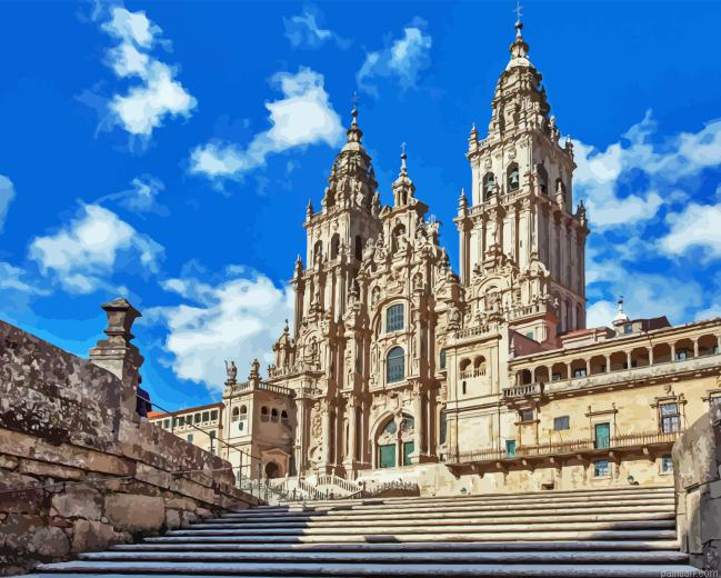Santiago De Compostela Paint By Numbers.png