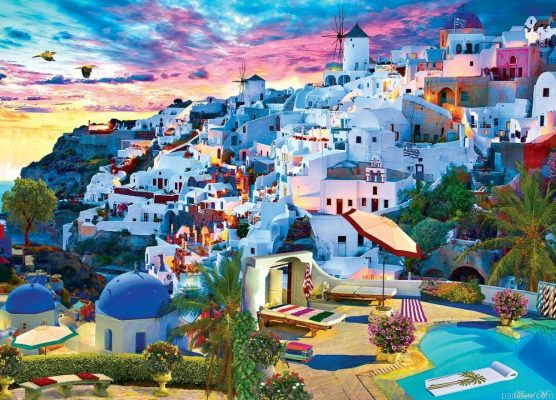 Santorini Sky Paint By Numbers.png
