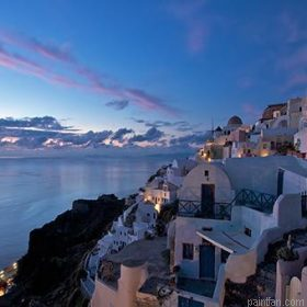 Santorini Sunset Paint By Numbers.png