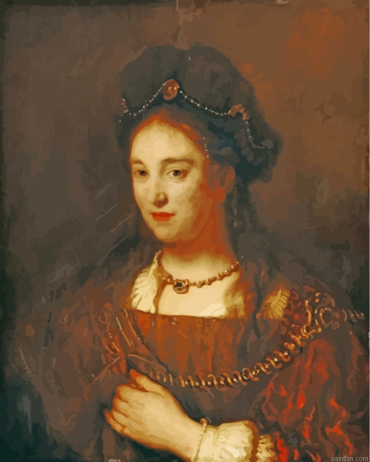 Saskia Rembrandts Gattin Paint By Number.png