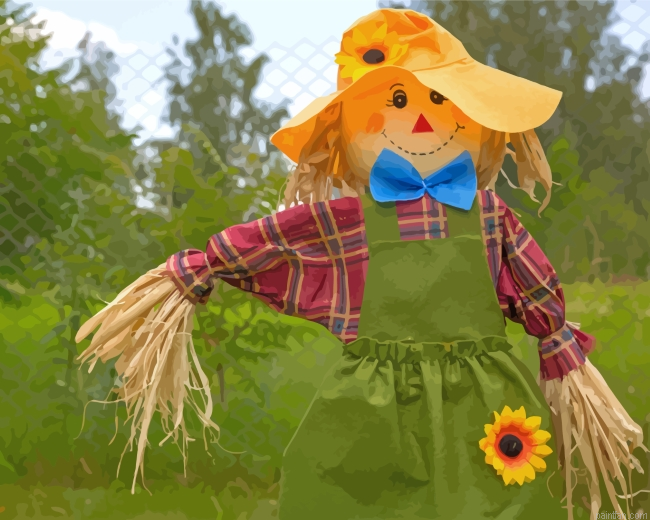 Scarecrow Girl Paint By Number.png