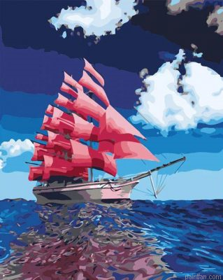 Scarlet Ship Paint By Numbers.png