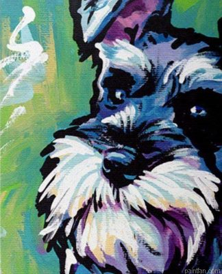 Schnauzer Dog Paint By Numbers.png
