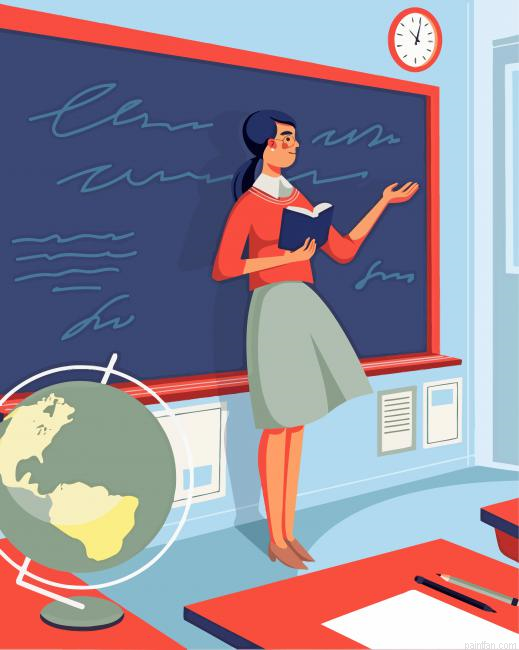 School Teacher Paint By Number.png