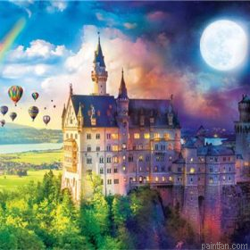Schwangau Castle Paint By Numbers.png