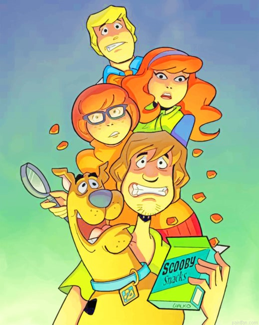 Scooby Doo Squad New Paint By Numbers.png