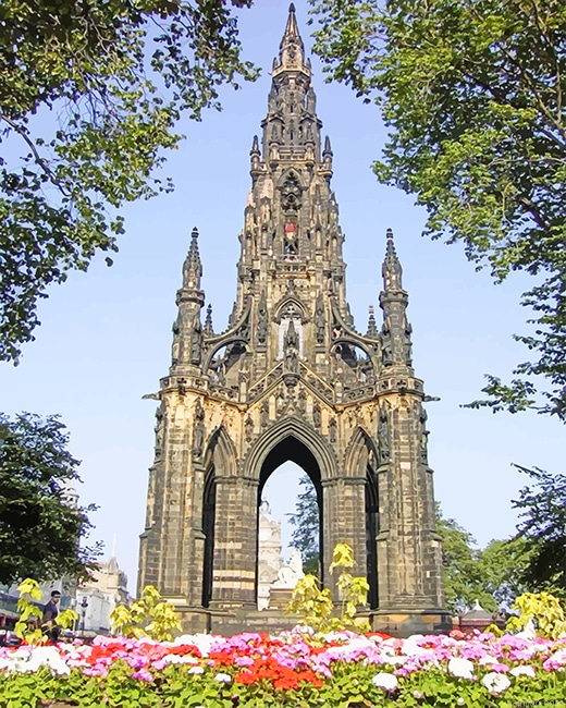 Scott Monument Edinburgh New Paint By Numbers.png