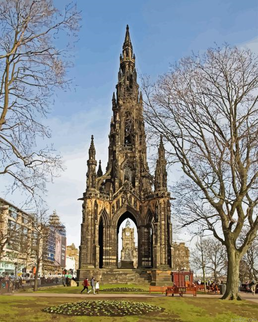 Scott Monument Paint By Numbers.png