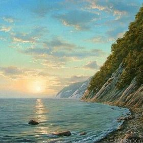 Sea Coast Paint By Numbers.png