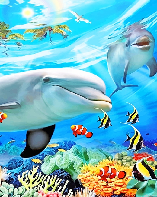 Sea Inhabitants Paint By Numbers.png