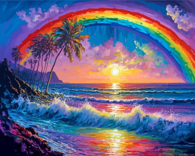 Sea Rainbow Paint By Numbers.png