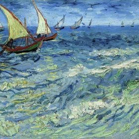 Seascape At Saintes Maries Paint By Numbers.png