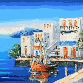 Seaside City Paint By Numbers.png