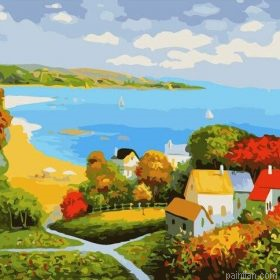 Seaside Village Paint By Numbers.png