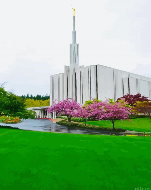 Seattle Temple Paint By Numbers.png