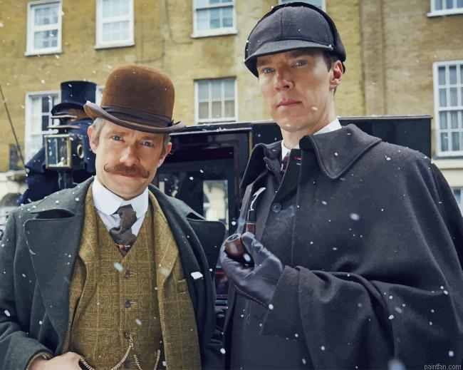 Sherlock And John Watson The Abominable Bride Paint By Number.png