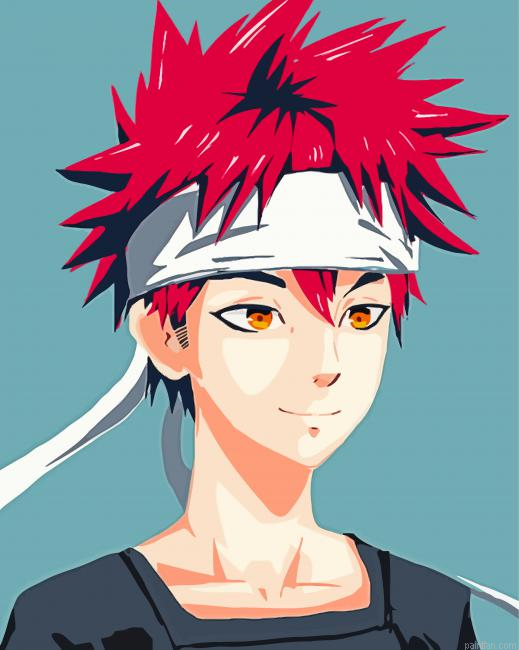 Shokugeki No Soma Paint By Numbers.png