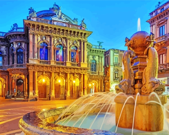 Sicily Catania Italy Paint By Numbers.png