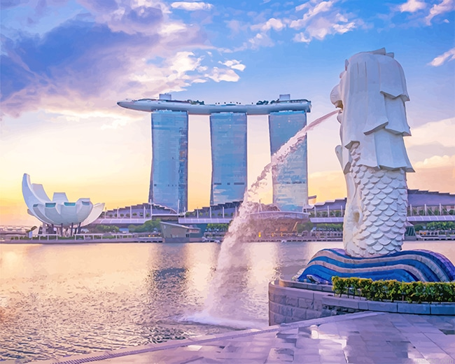 Singapore Merlion New Paint By Numbers.png