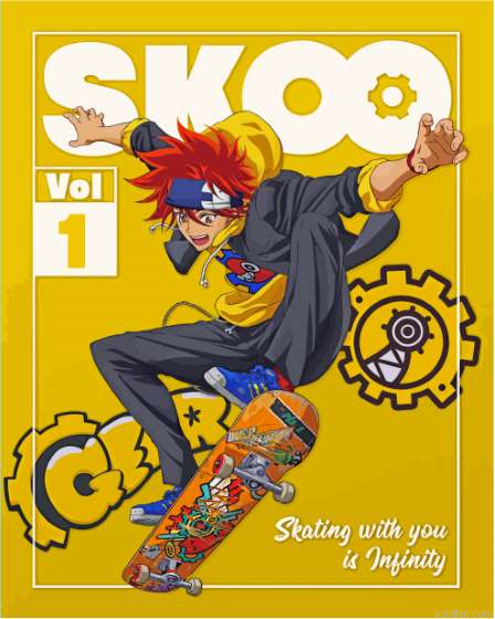 Sk8 To Infinity Paint By Numbers.png