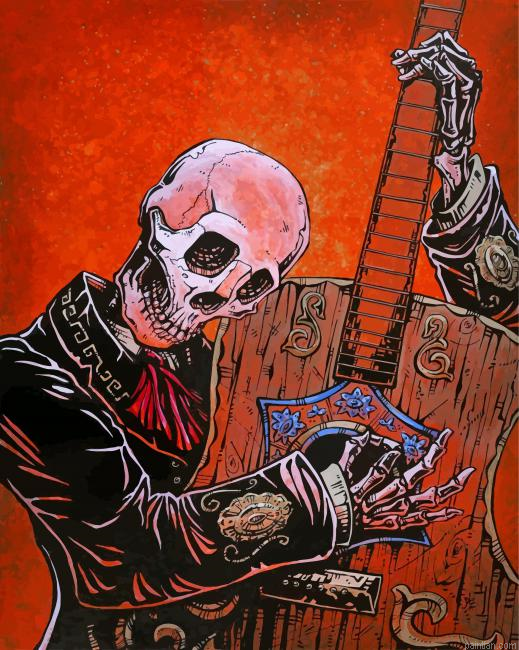 Skeleton Guitarist Paint By Number.png