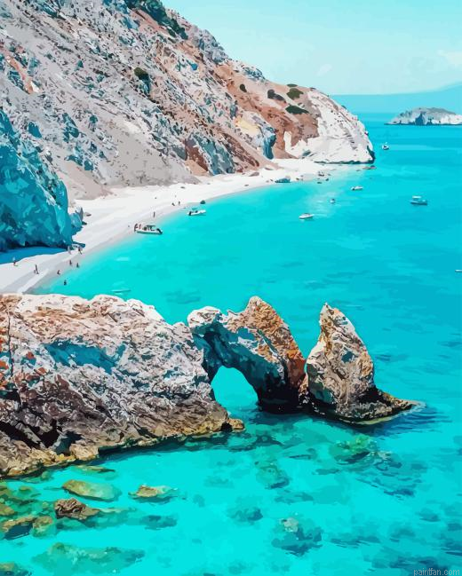 Skiathos In Greece Paint By Numbers.png