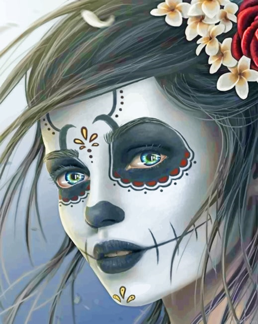 Skull Candy Girl New Paint By Numbers.png