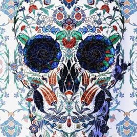 Skull With Mandala Of Flowers Paint By Numbers.png
