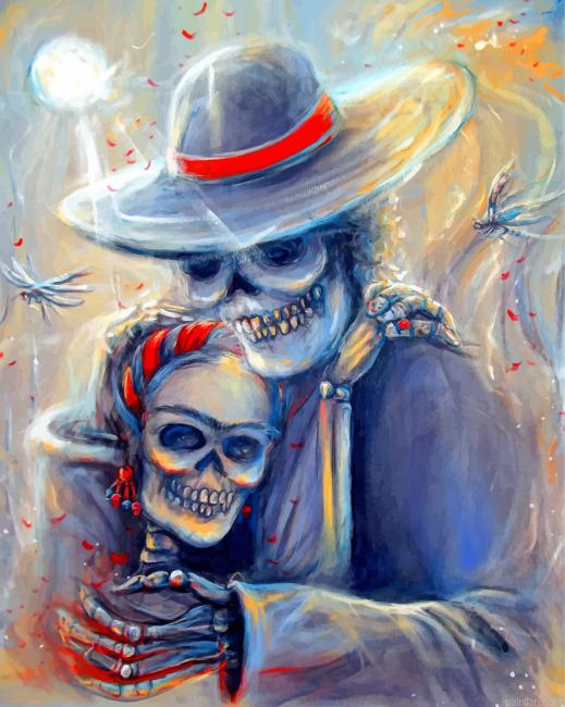 Skulls Art Paint By Number.png