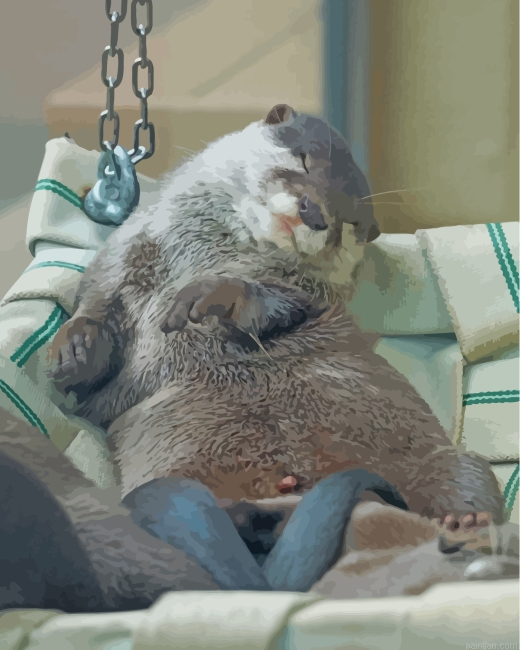Sleepy Beaver Paint By Number.png