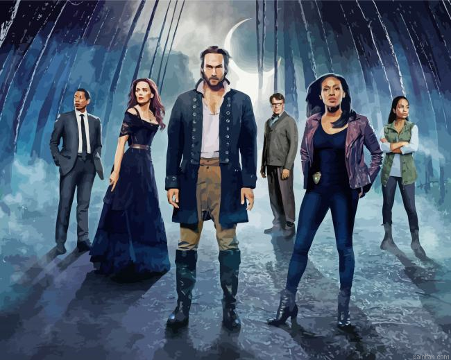 Sleepy Hollow American Drama Serie Characters Paint By Numbers.png