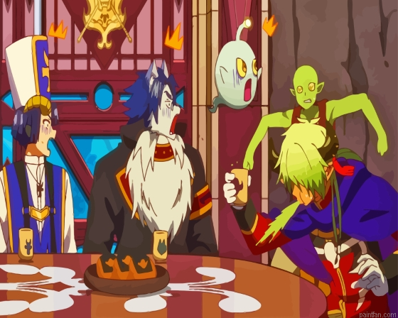 Sleepy Princess In The Demon Castle Paint By Numbers.png