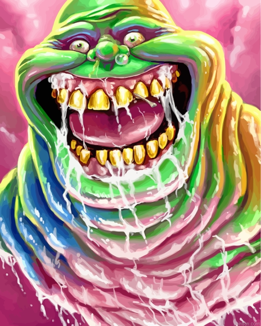 Slimer Ghost Paint By Number.png