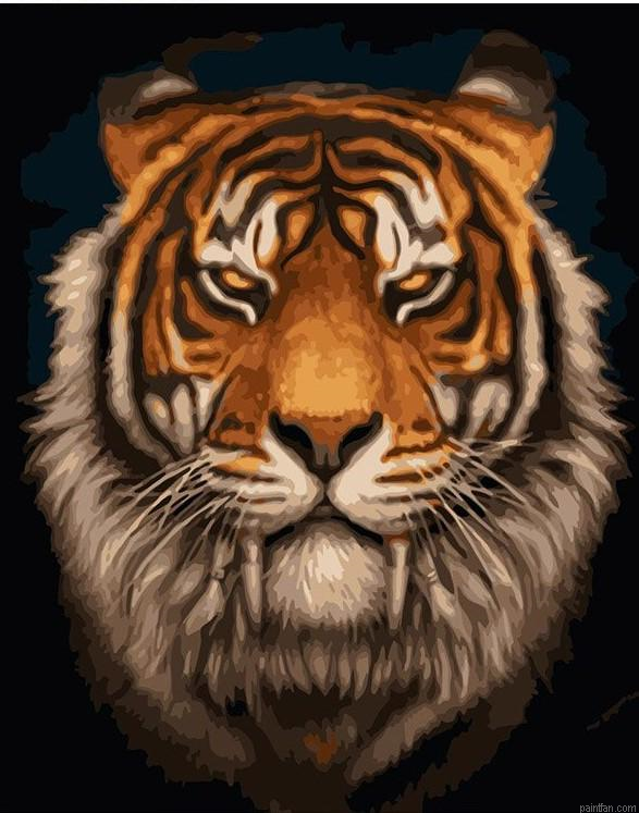 Smilodon Paint By Numbers.png