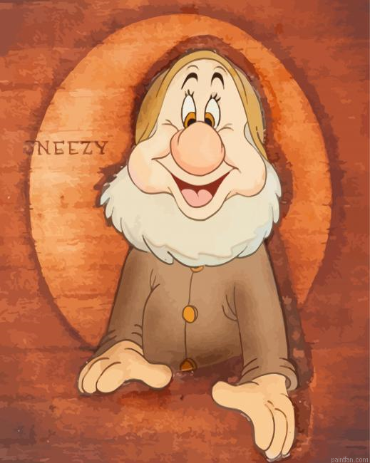 Sneezy Art Paint By Numbers.png