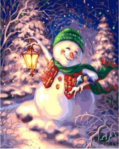 Snow Landscape Paint By Numbers.png