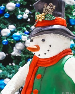 Snow Man With Clothes Paint By Numbers.png
