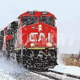 Snow Train Paint By Numbers.png