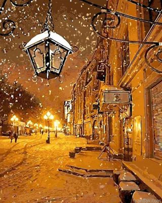 Snowy Christmas Paint By Numbers.png