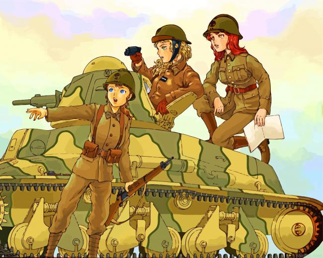 Soldier Girls Paint By Number.png