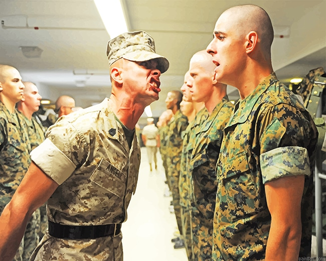 Soldiers Standing On White Floor New Paint By Numbers.png